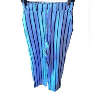 Z‎ Supply Small blue 100% gauze cotton menswear  pinstripe pant.Boxer style,